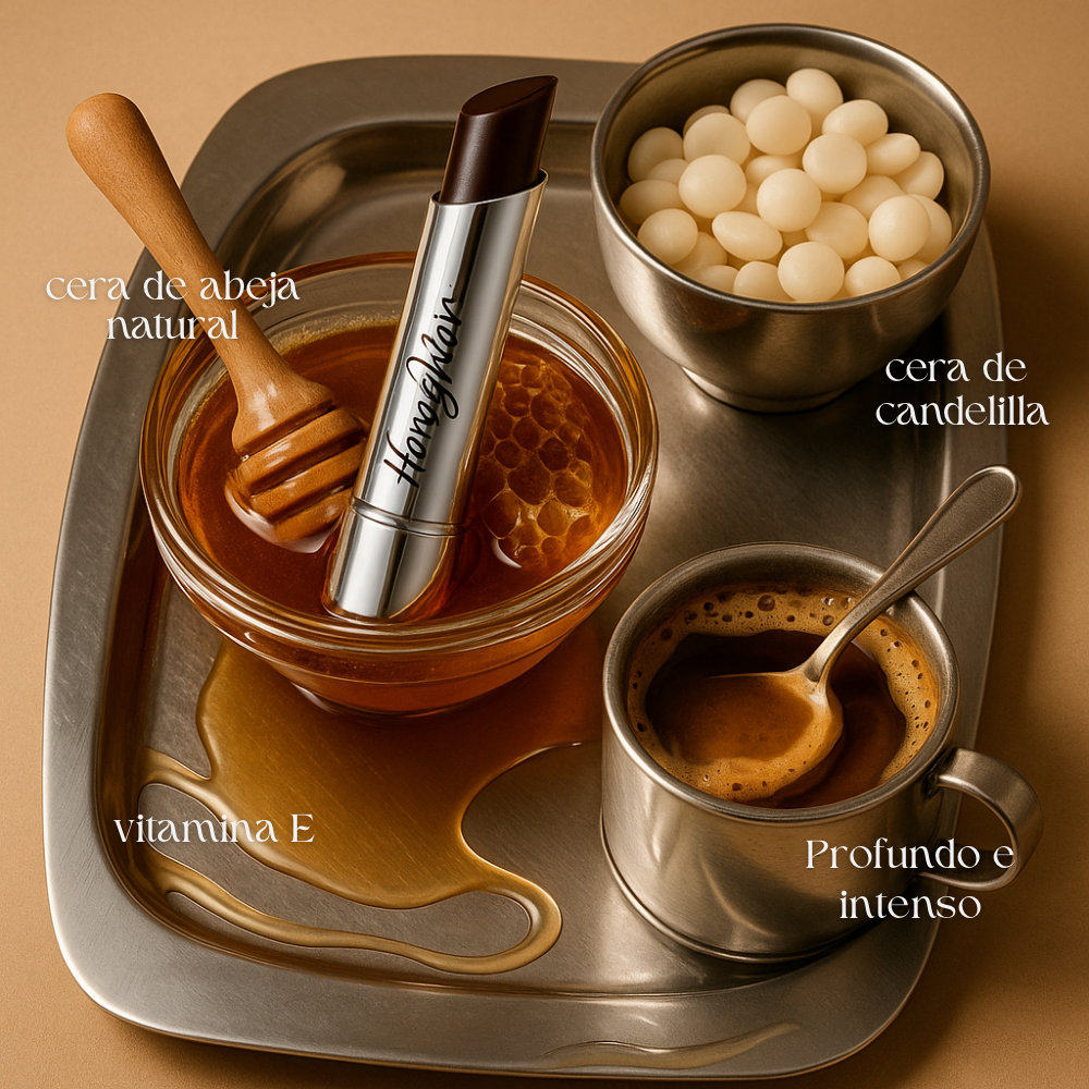 HoneyVelour Labial Black Honey