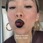 HoneyNoir honeynoir-lip-stain product demonstration